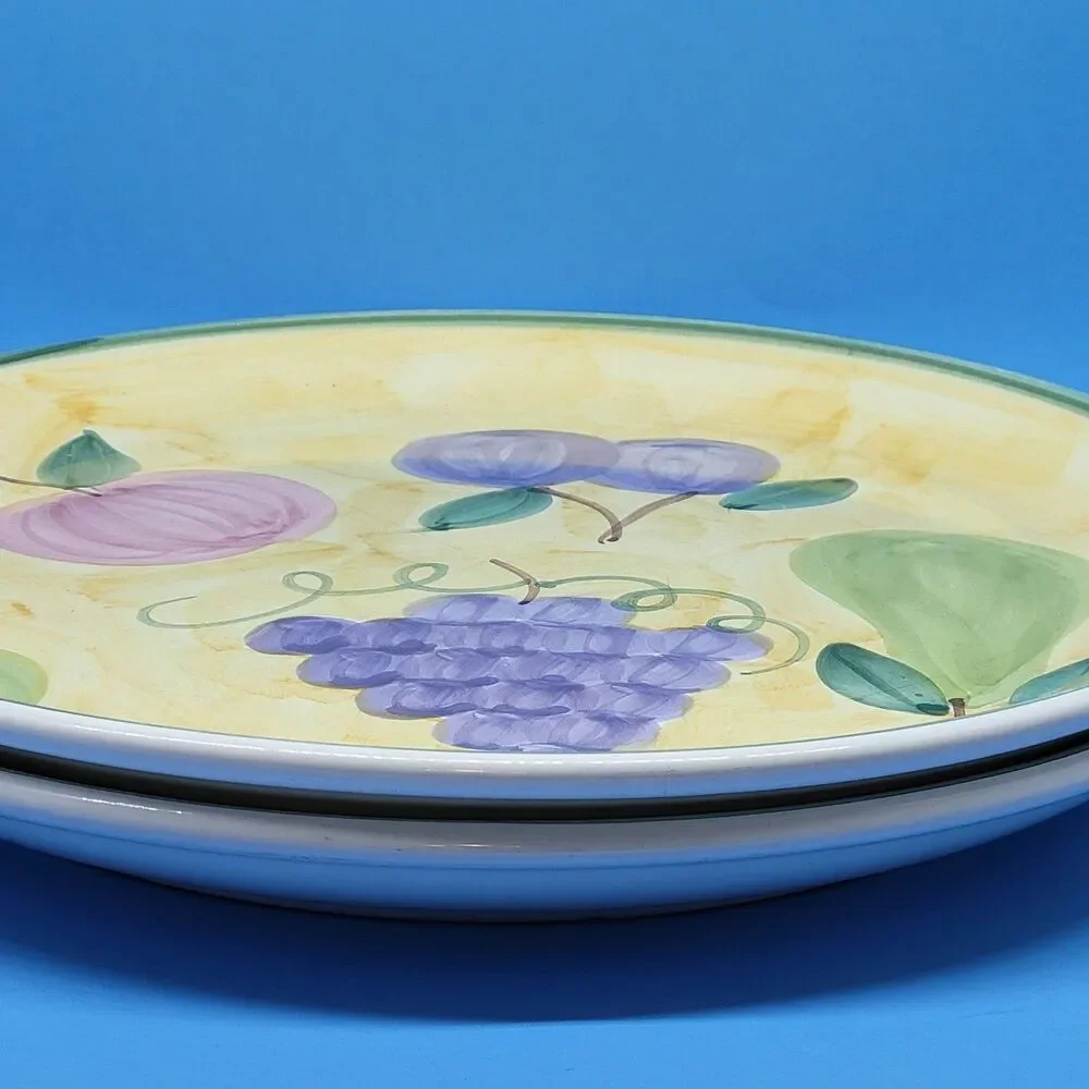 Caleca Frutta Dinner Plates 11 1/4